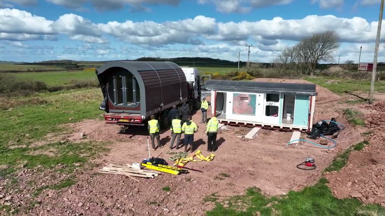 Glamping Pod PodLodge install