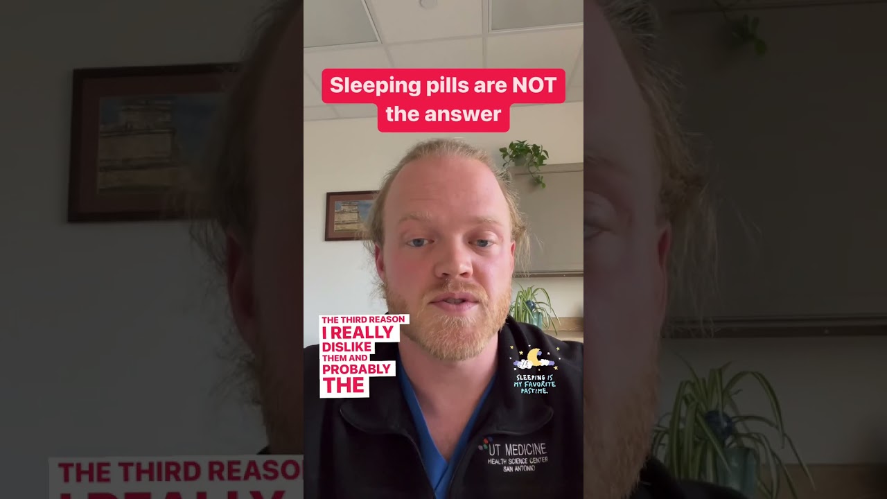 Sleeping Pills Are NOT The Answer!
