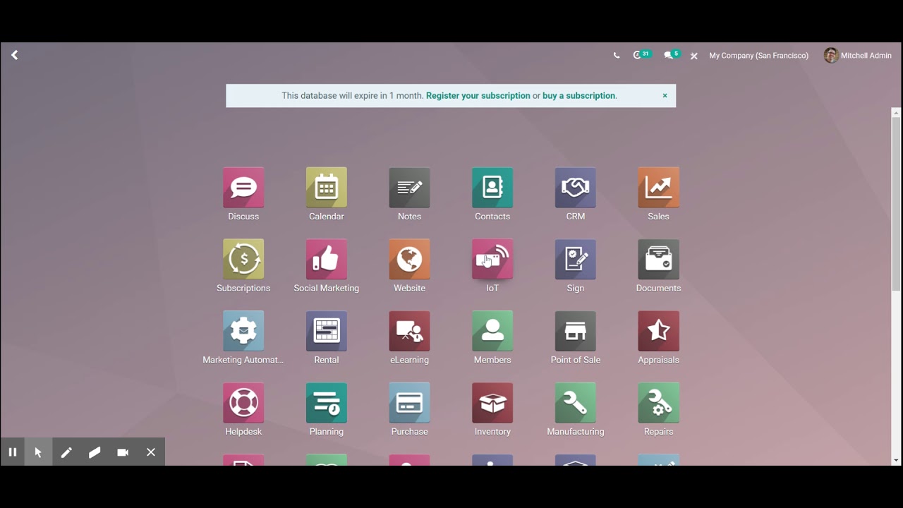 Odoo Purchase Orders (POs)