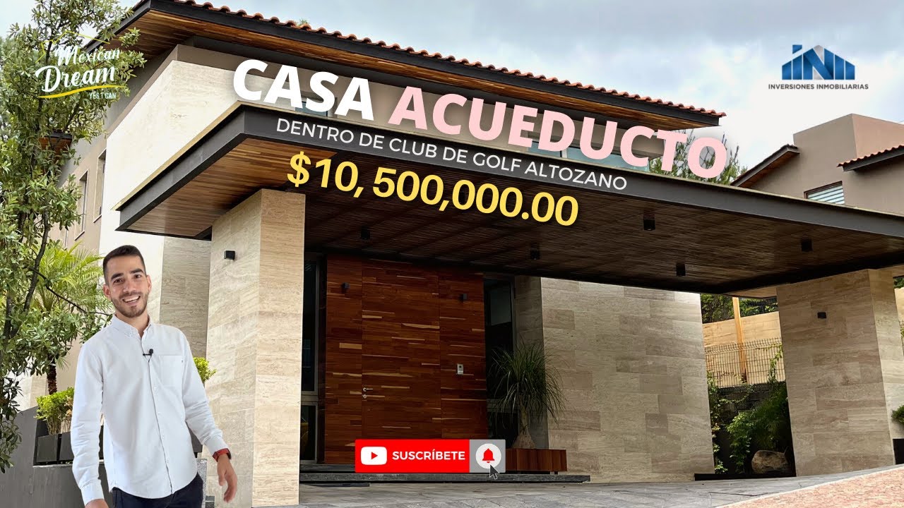 Casa acueducto en Club de golf Altozano