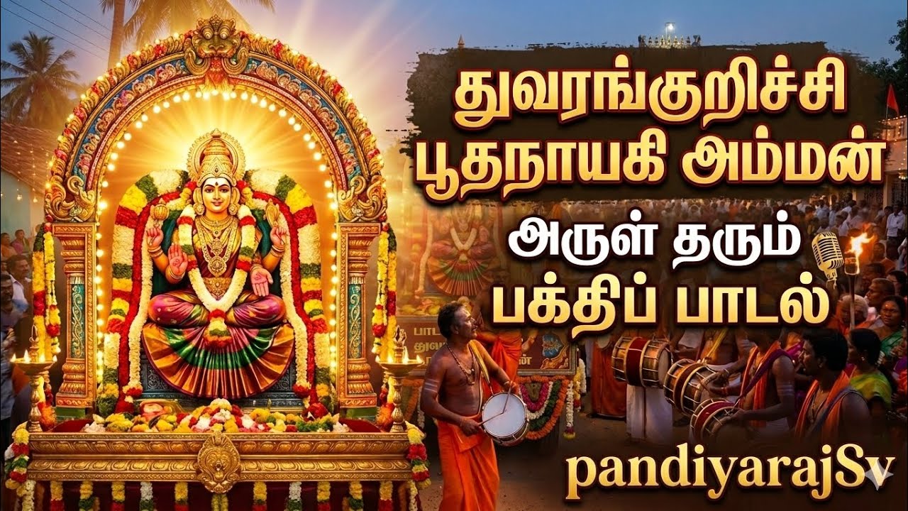 துவரங்குறிச்சி பூதநாயகி அம்மன் 🔱 திருவிழா பாடல் | Powerful Devotional Songs @PandiyarajSv 