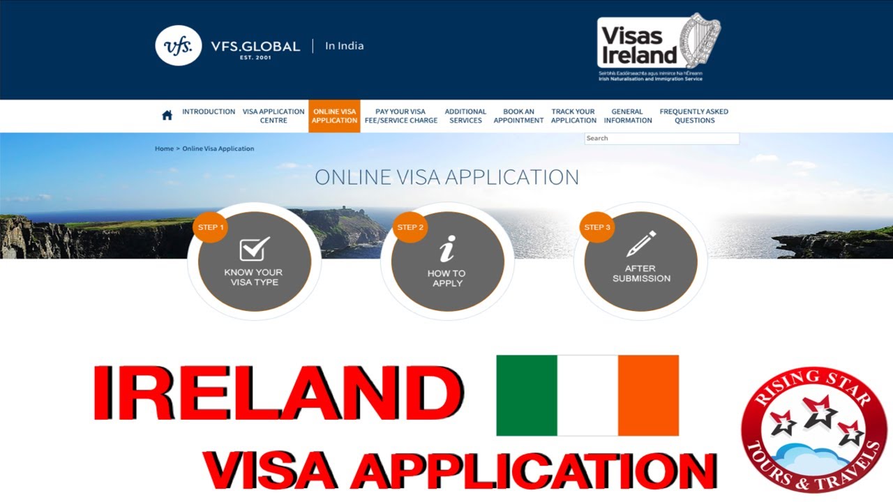 Jak wypełnić wniosek o wizę do Irlandii online l Przewodnik krok po kroku