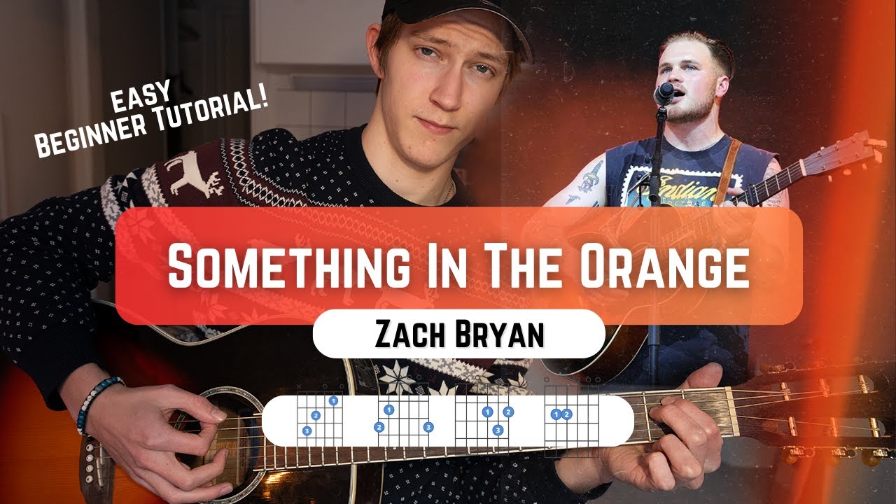 How To Play SOMETHING IN THE ORANGE Exactly like Zach Bryan!