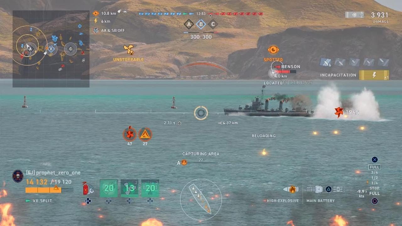 World of Warships: Legends this is why i love the split
