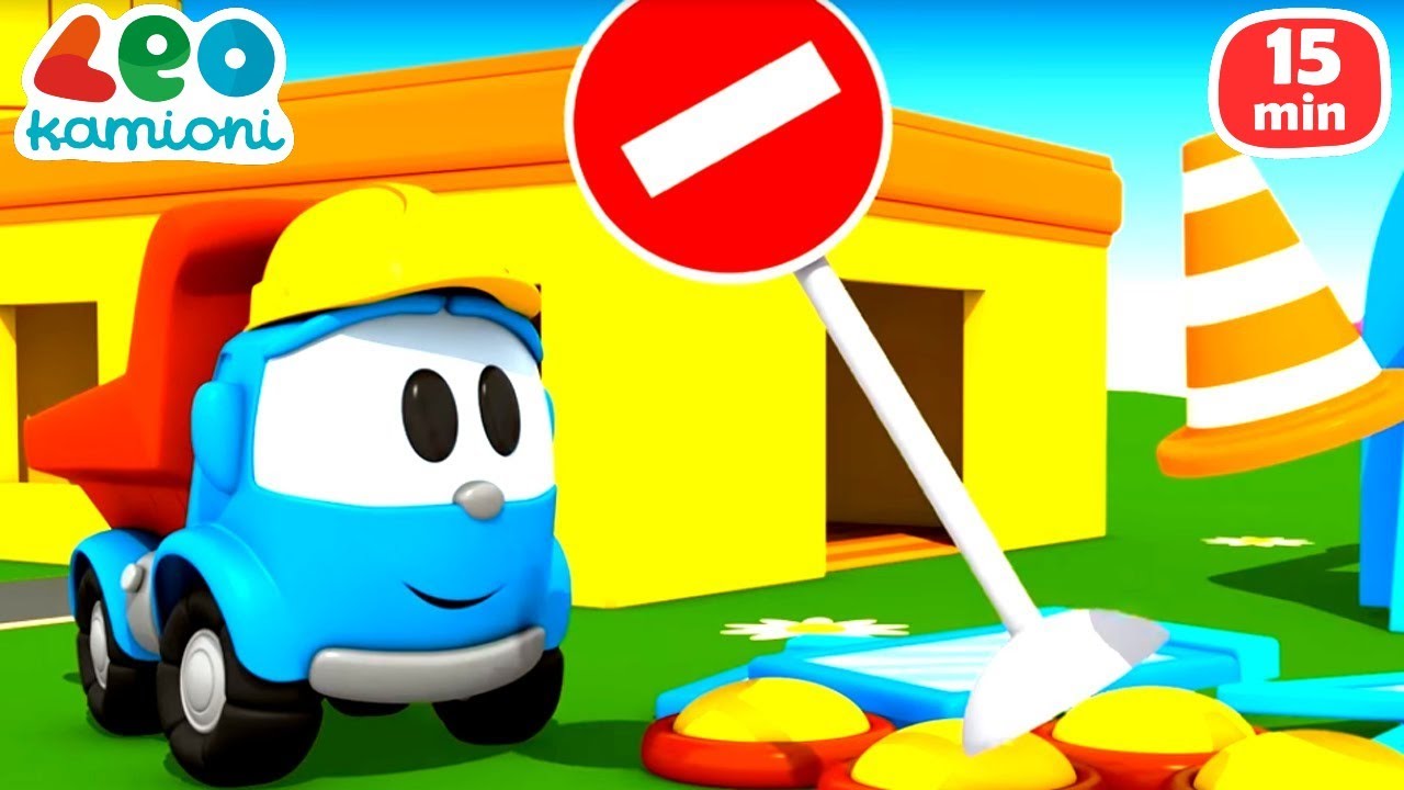 Leo kamioni ndërton shtëpinë e tij! Lojëra ndërtimi me makina
