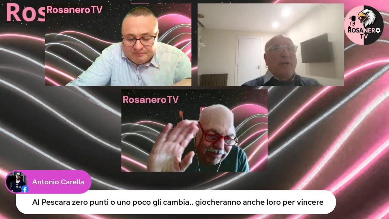 Pescara-Palermo, il prepartita di Rosanero TV: mandate i vostri messaggi