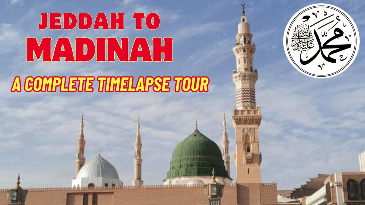 Jeddah to Madinah Road Trip Timelapse