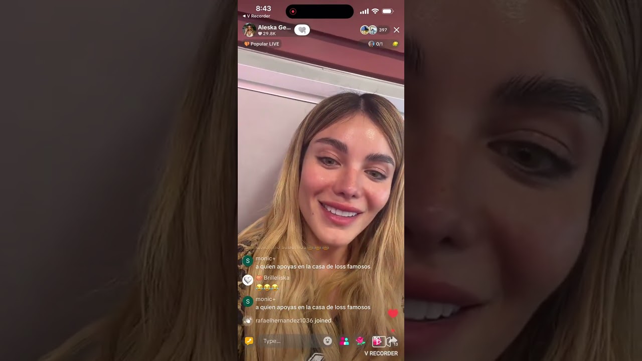 Aleska da entender que esta en una relación con caramelo tu que opinas #LCDLF5 #LCDLF6  #caramelo 