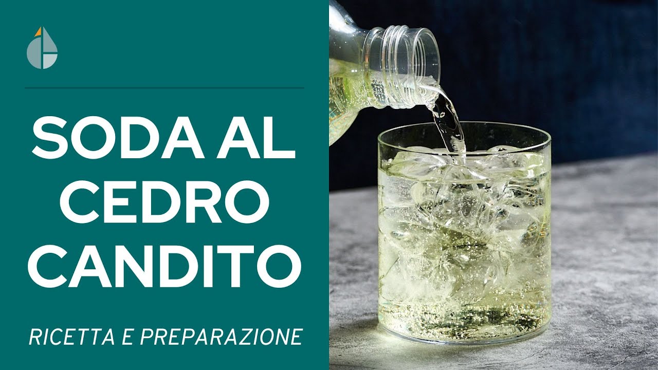 Soda home-made al Cedro Candito, ricetta e preparazione