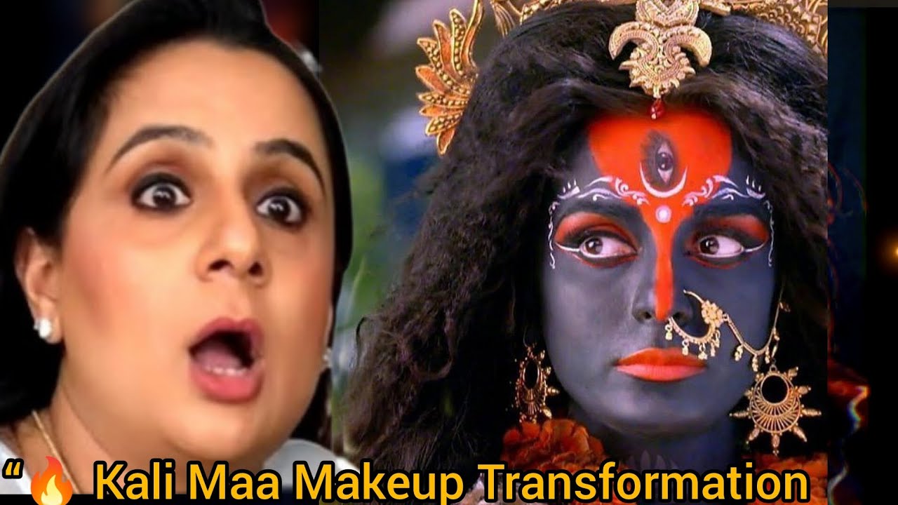 “Parul Garg Inspired Kali Maa Makeup Tutorial | Bold & Powerful Navratri Look”
