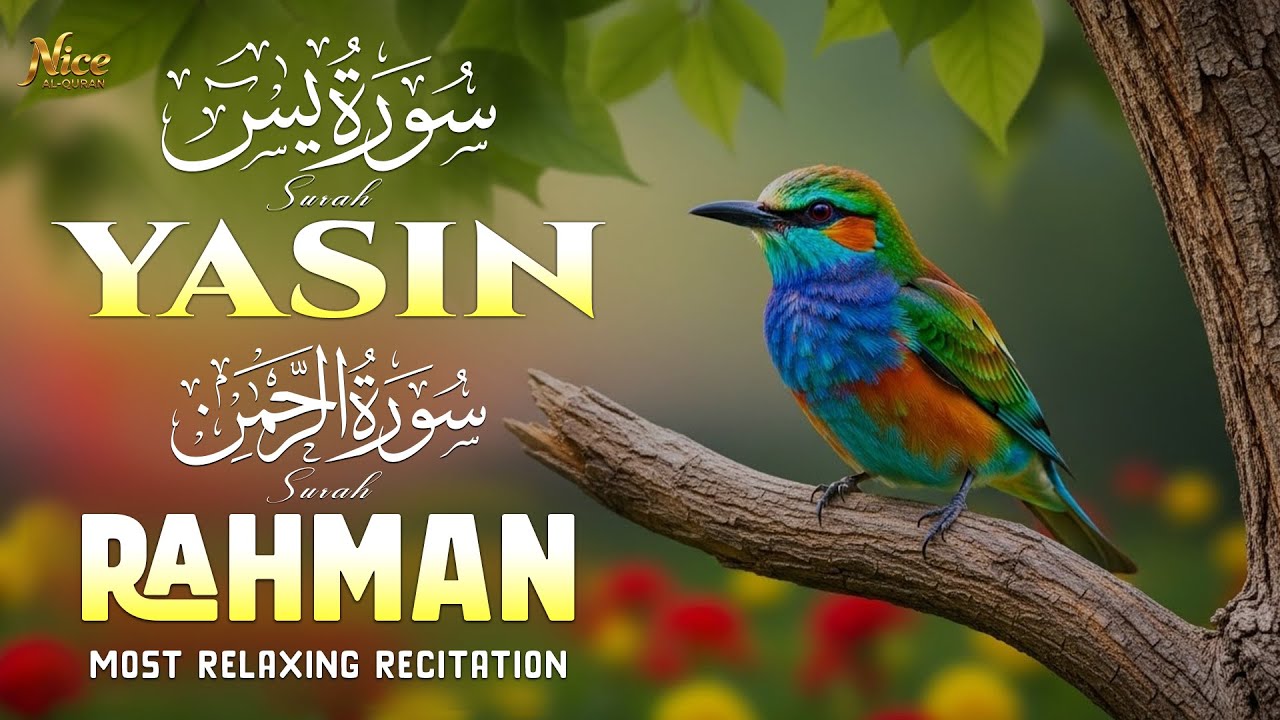 Surah Yasin(سورة يس)Surah Rahman(سورة الرحمن)Beautiful Emotional Recitation of the Holy Quran