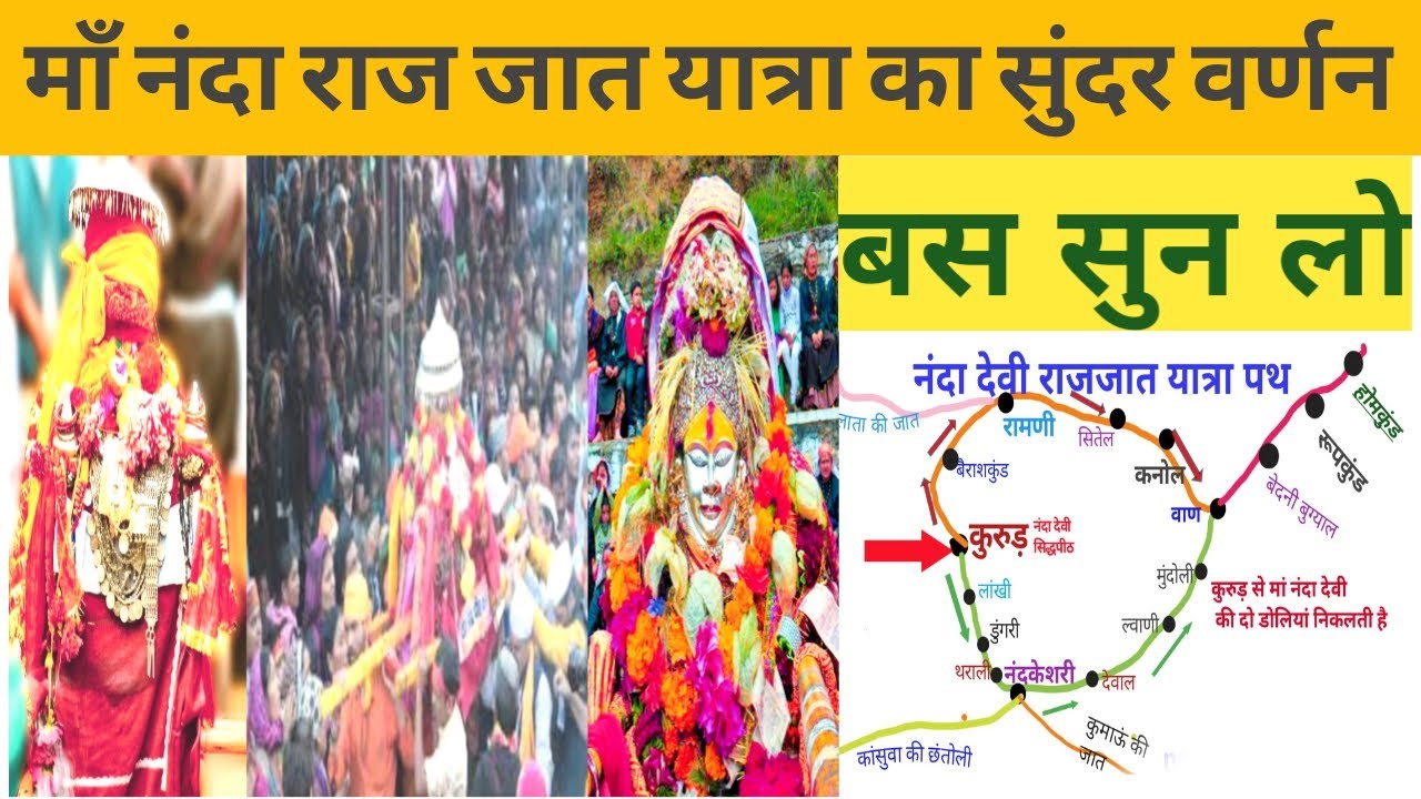 नंदा राजजात यात्रा : सुंदर वर्णन | Nanda Raj Jat Yatra | सम्पूर्ण तथ्यों के साथ | UTTRAKHAND
