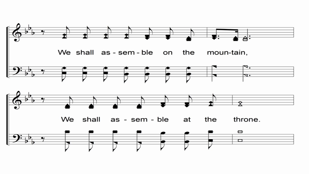 We Shall Assemble - A Cappella Hymn