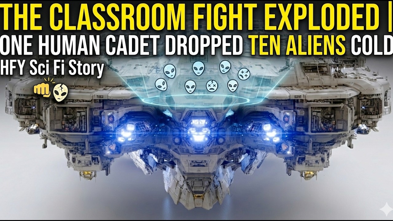 The Classroom Fight Exploded | One Human Cadet Dropped Ten Aliens Cold HFY Sci Fi Story