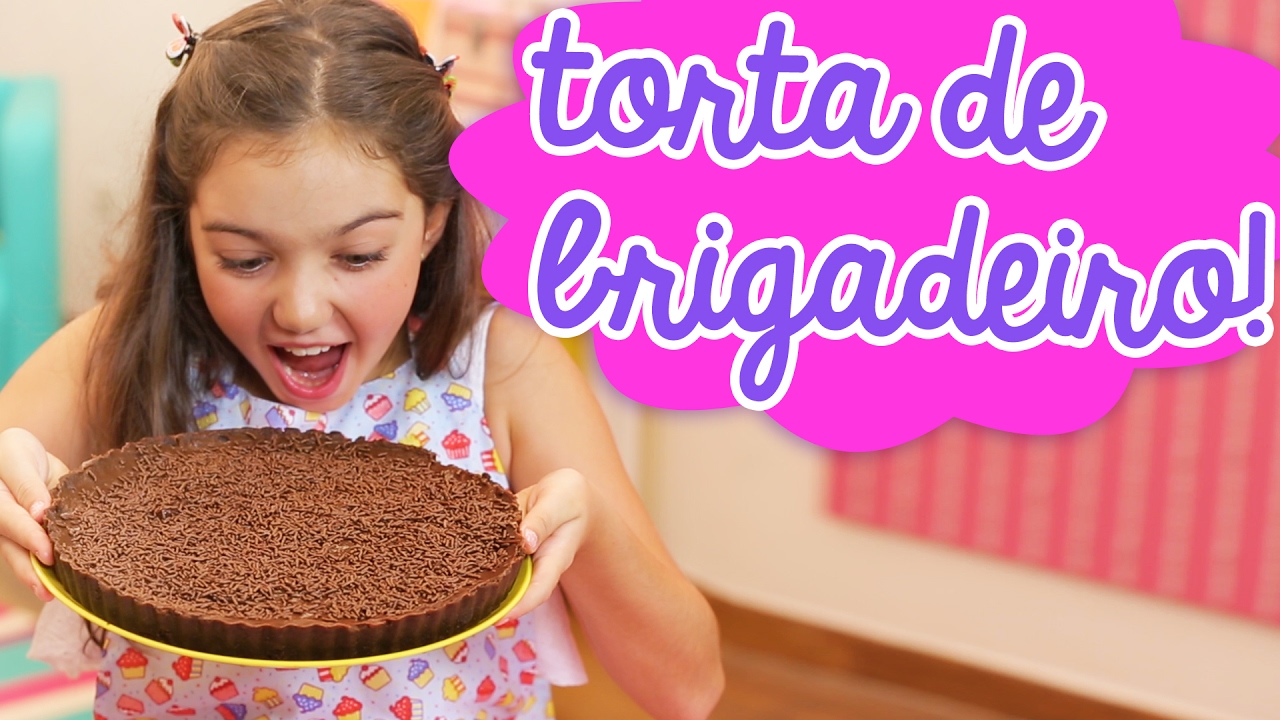 RECEITA DE SUPER TORTA DE BRIGADEIRO GOURMET ❤ MUNDO DA MENINA