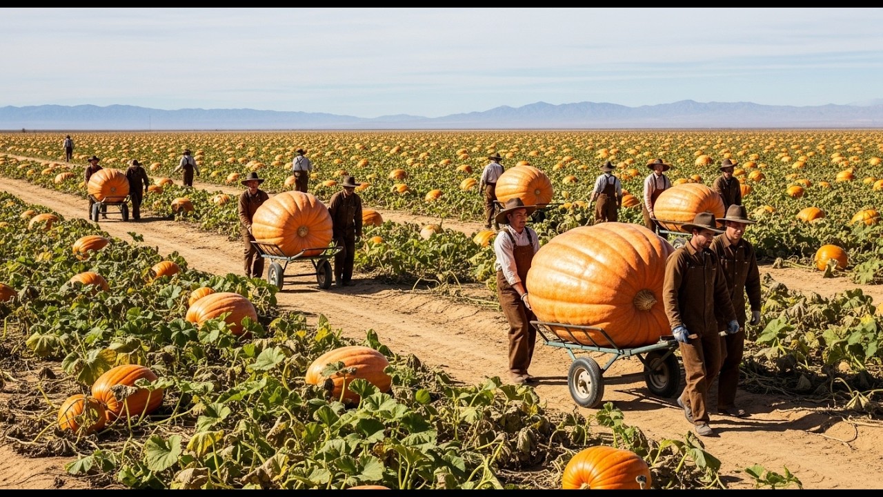 🎃 Bí ngô trồng giữa sa mạc 50°C mà doanh thu KHỦNG? Con số thật khiến ai cũng ngỡ ngàng!!! 2026!