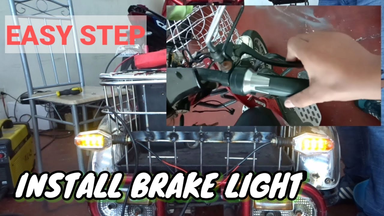 INSTALL BRAKE LIGHT ( EASY STEP )
