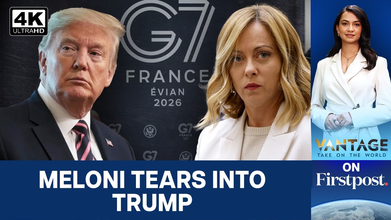 Мелони ответила Трампу после его слов о том, что она &laquo;умоляла&raquo; о совместном фото | Vantage на Fir...