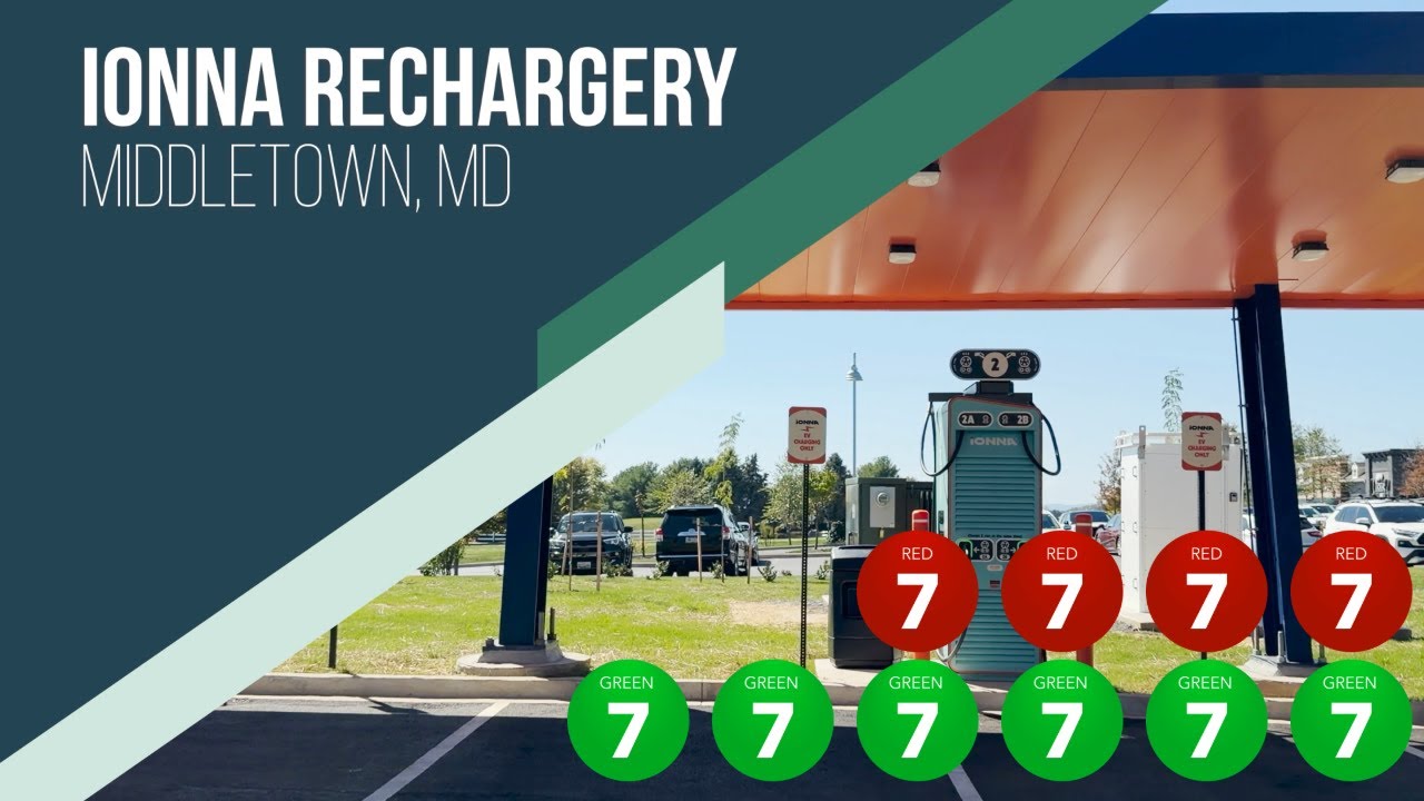 IONNA Rechargery Relay | Middletown, Maryland | Charging Site Review