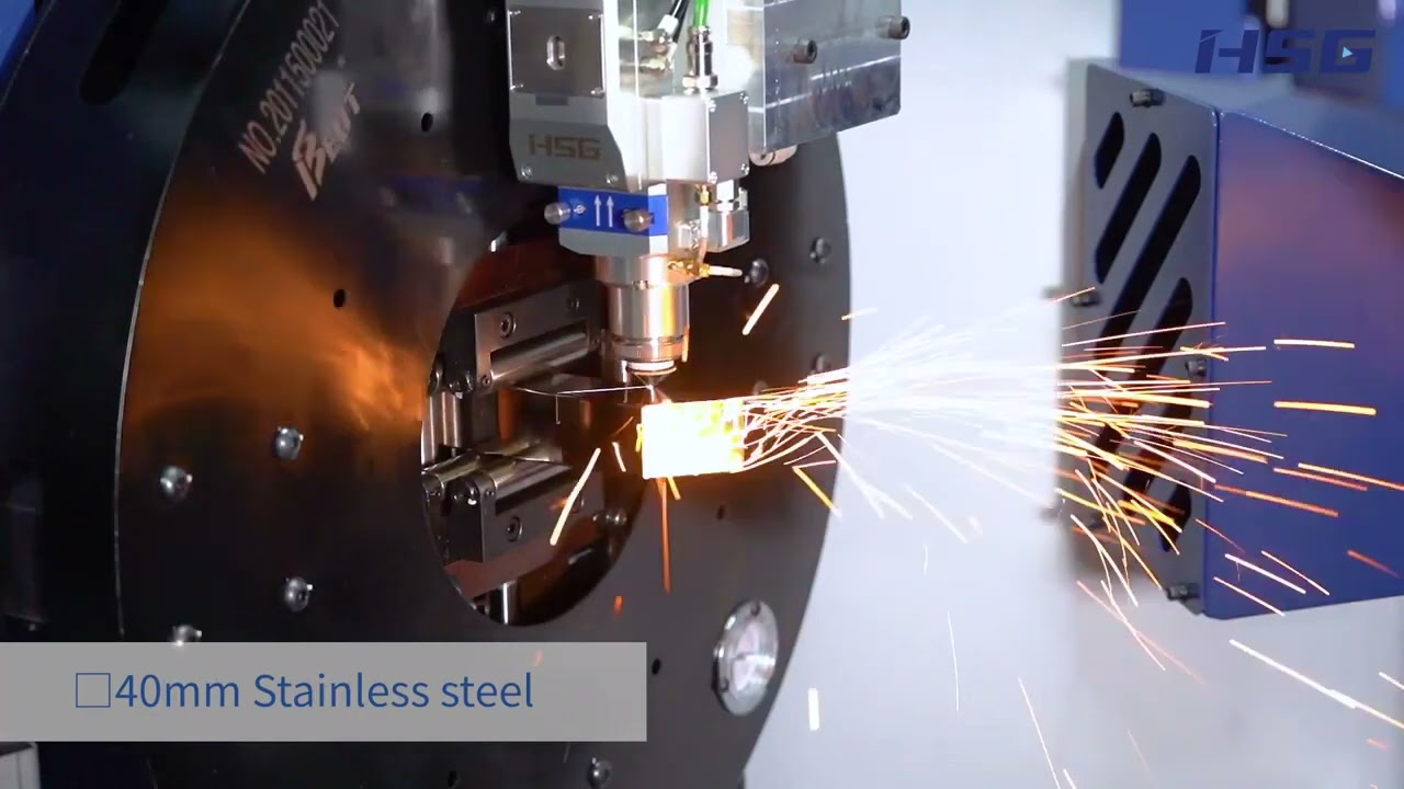 Cortadora laser para tubos modelo HSG R3