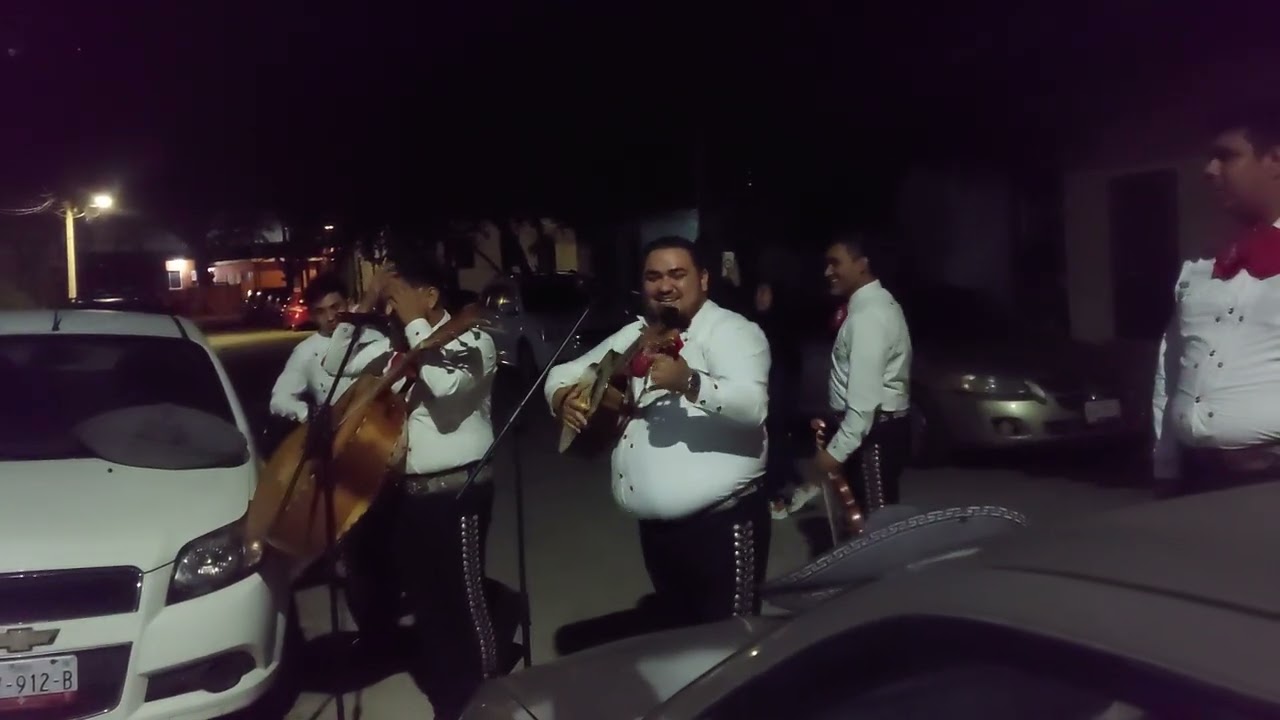 Mariachis a pily en su santo