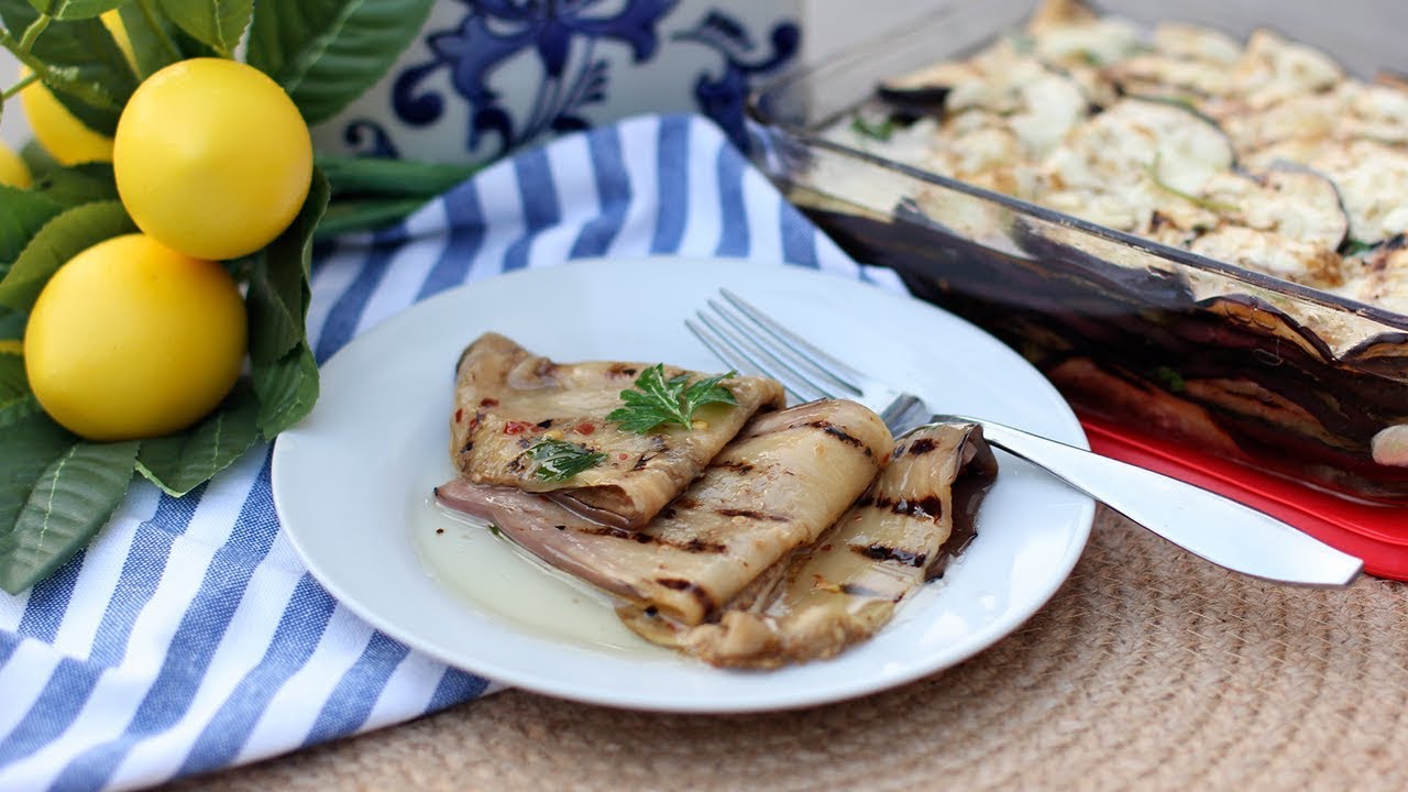 Nonna's Famous Marinated Eggplant