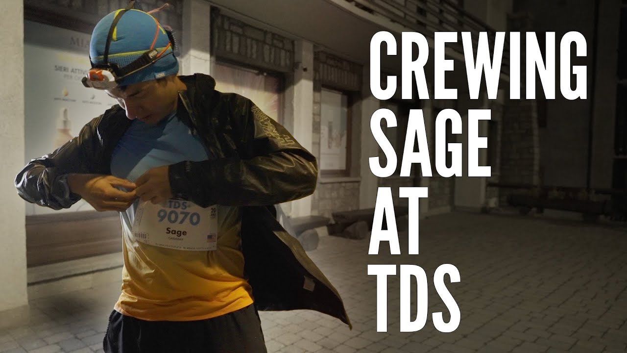 Crewing Sage Canaday at the TDS ultramarathon