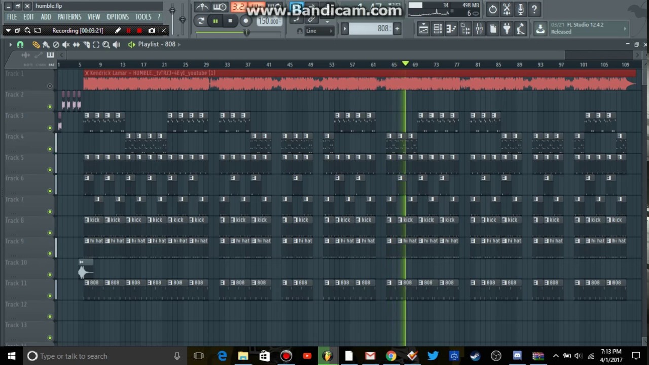 HUMBLE.- Kendrick Lamar FLP Remake FL Studio (FREE FLP DOWNLOAD)