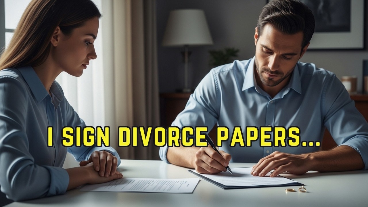My Wife Filed for Divorce Laughing — I Signed, Disappeared… and Three Months Later She Regretted It