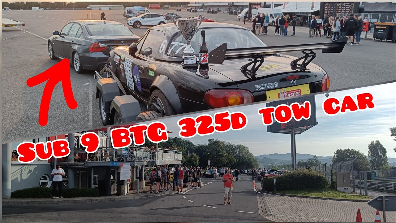 The sub 9 BTG 325d tow car