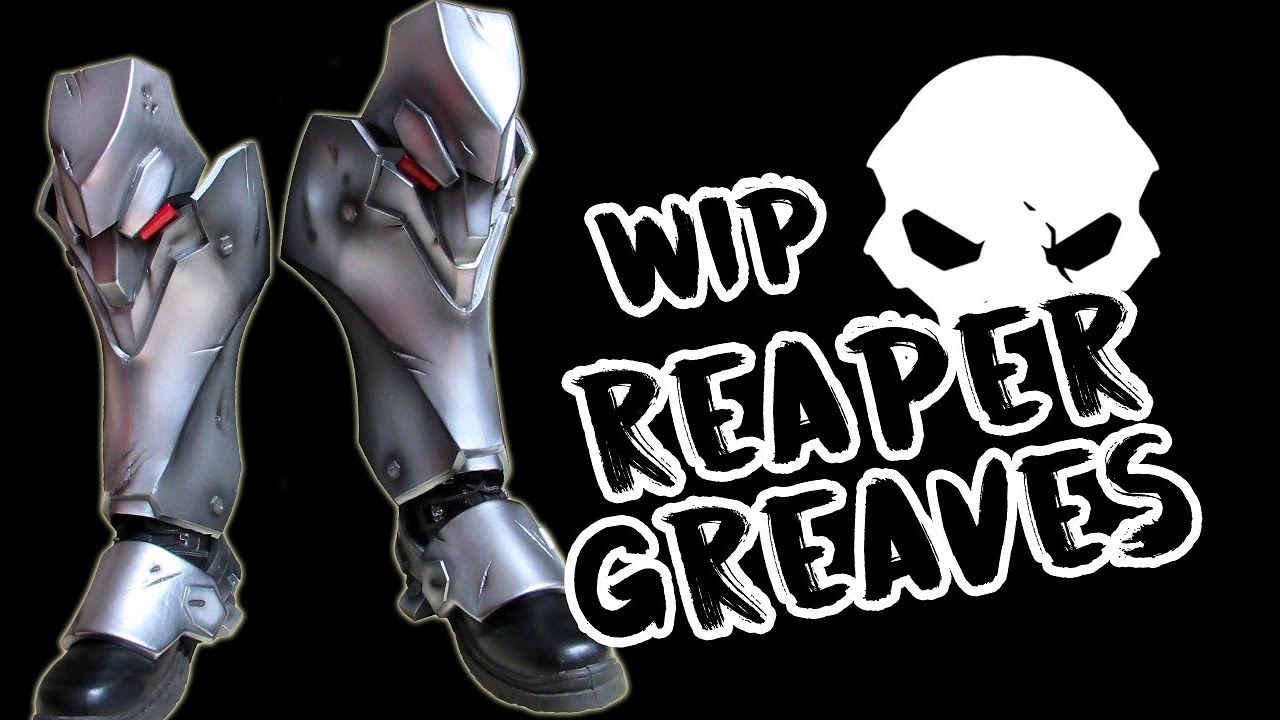 REAPER OVERWATCH 💀 ARMADURA de GOMA EVA [COSPLAY]