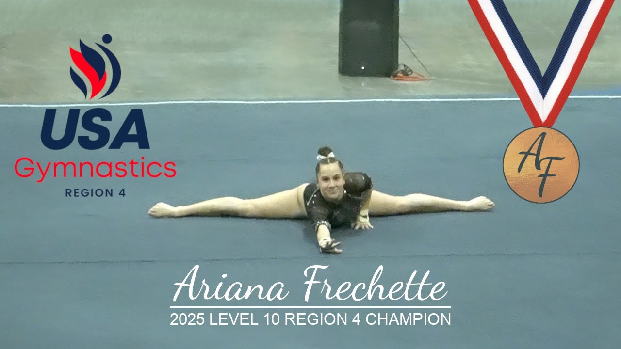 2025 Region 4 Championships | Ariana 🏆 All-Around Champion 38.475