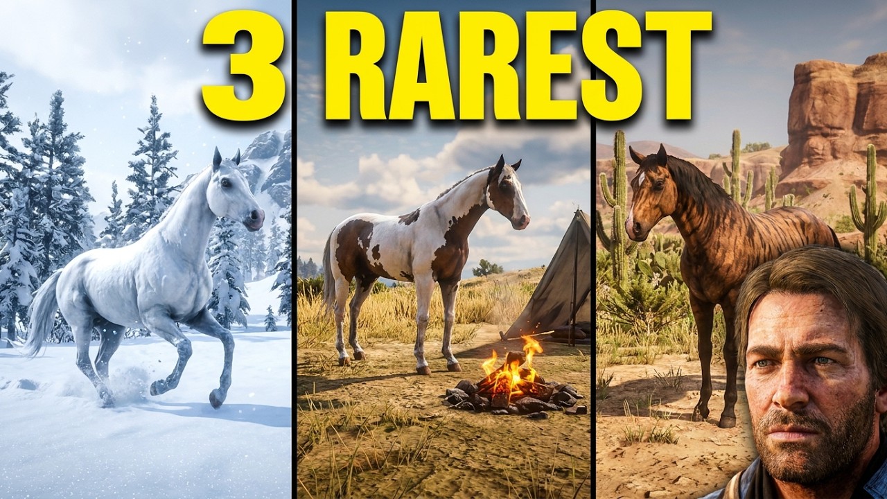 The 3 RAREST Horses in Red Dead Redemption 2 (And Where to Find Them in 2026)
