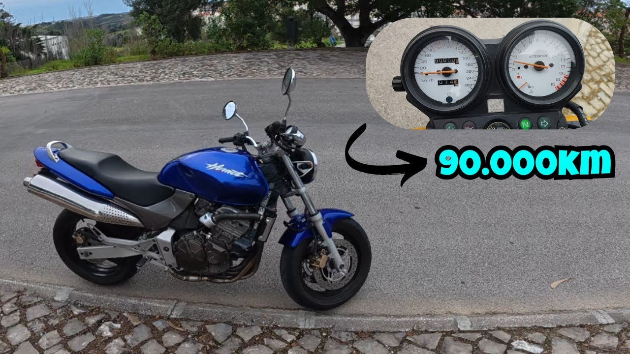 MY HORNET 600 REACHED 90.000KM!!