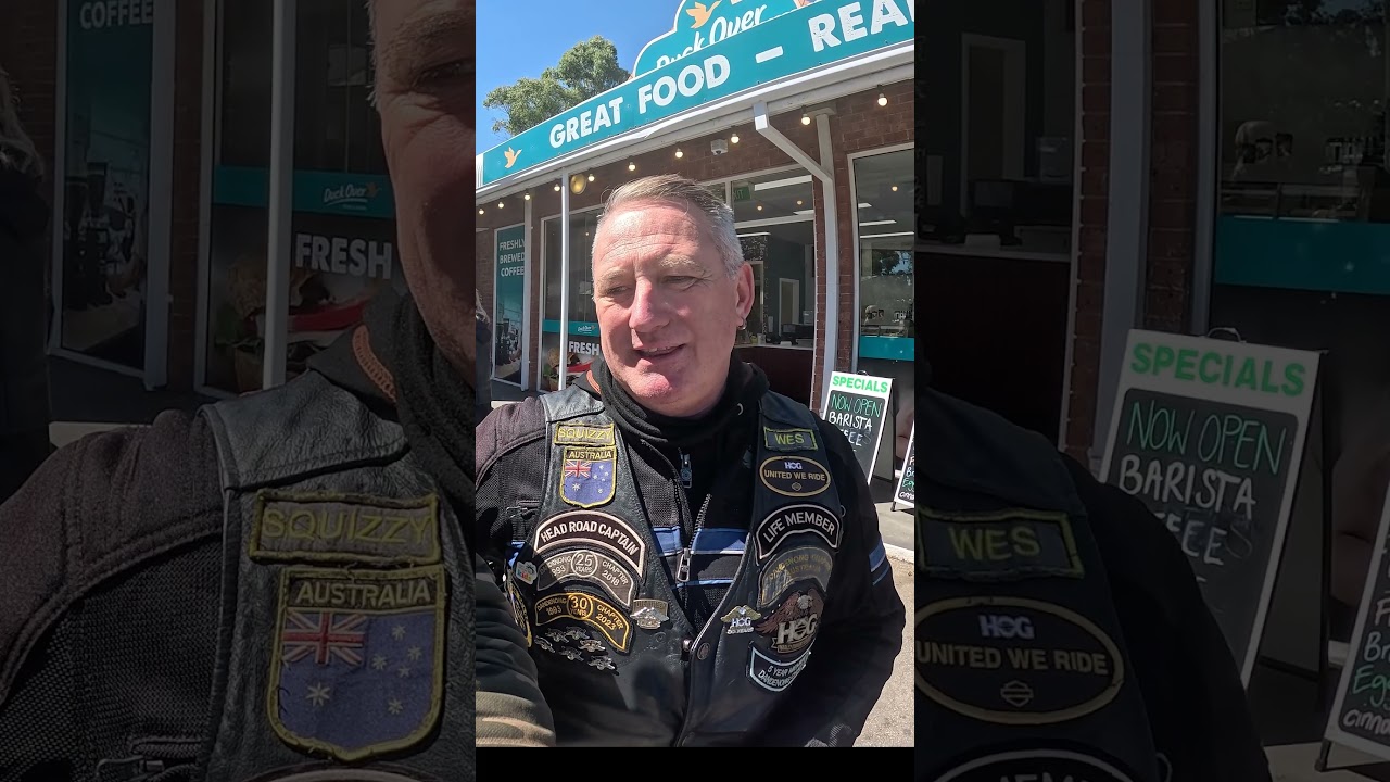 What does the road captain on a HOG ride do?