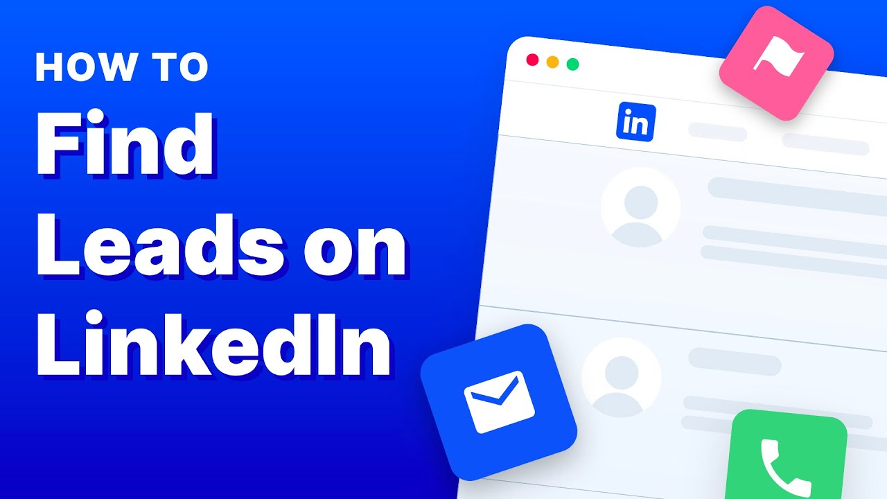 Find Emails & Engage Leads on LinkedIn - B2B Prospecting & Outreach Workflow