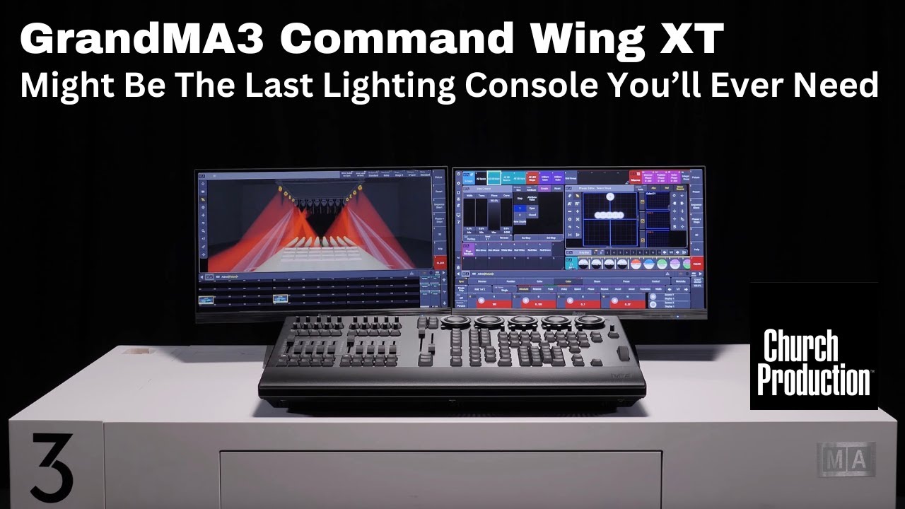 GrandMA3 Command Wing XT Might Be The Last Lighting Console You’ll Ever Need