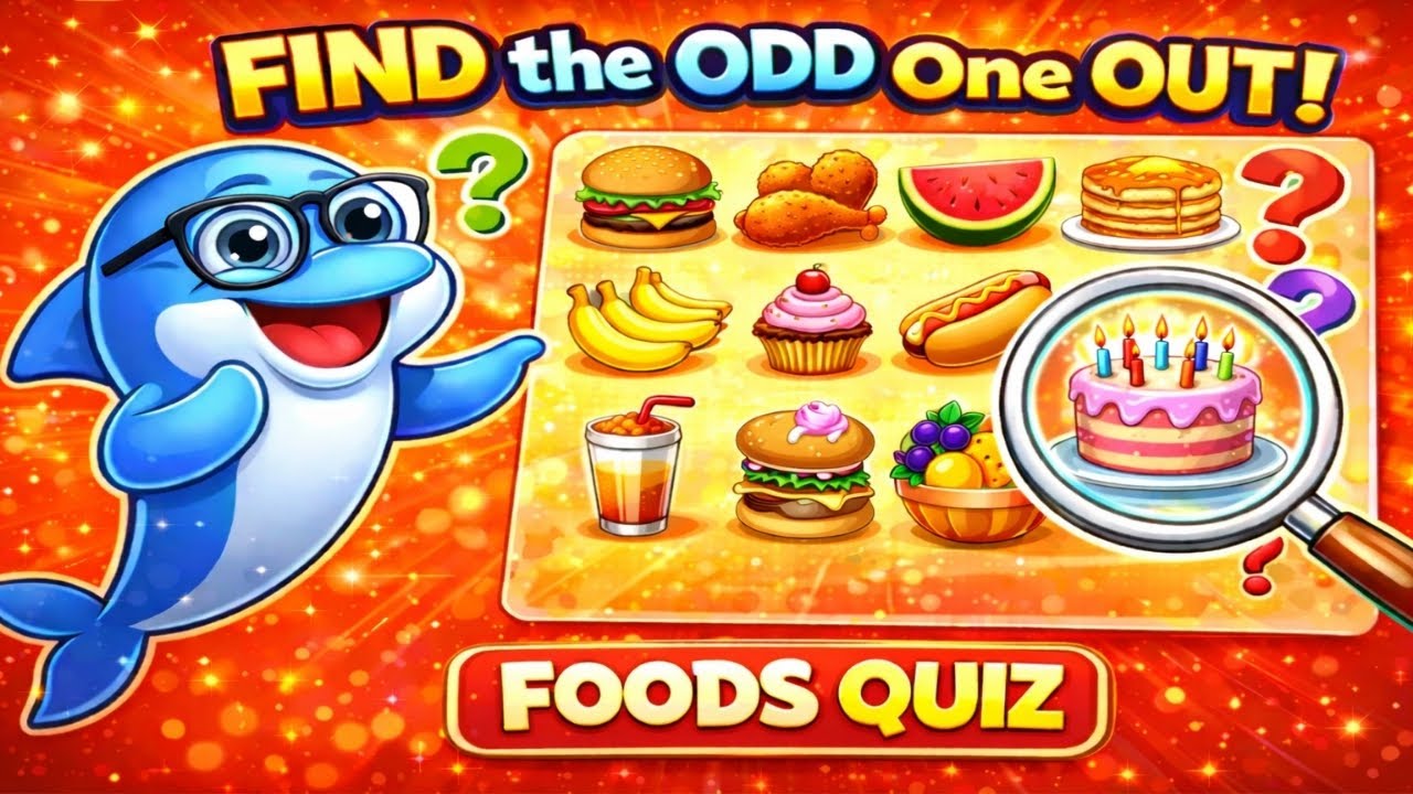 Find the Odd Food Out! 🍕 | Easy, Medium, Hard, Impossible | Fun Quiz for Everyone