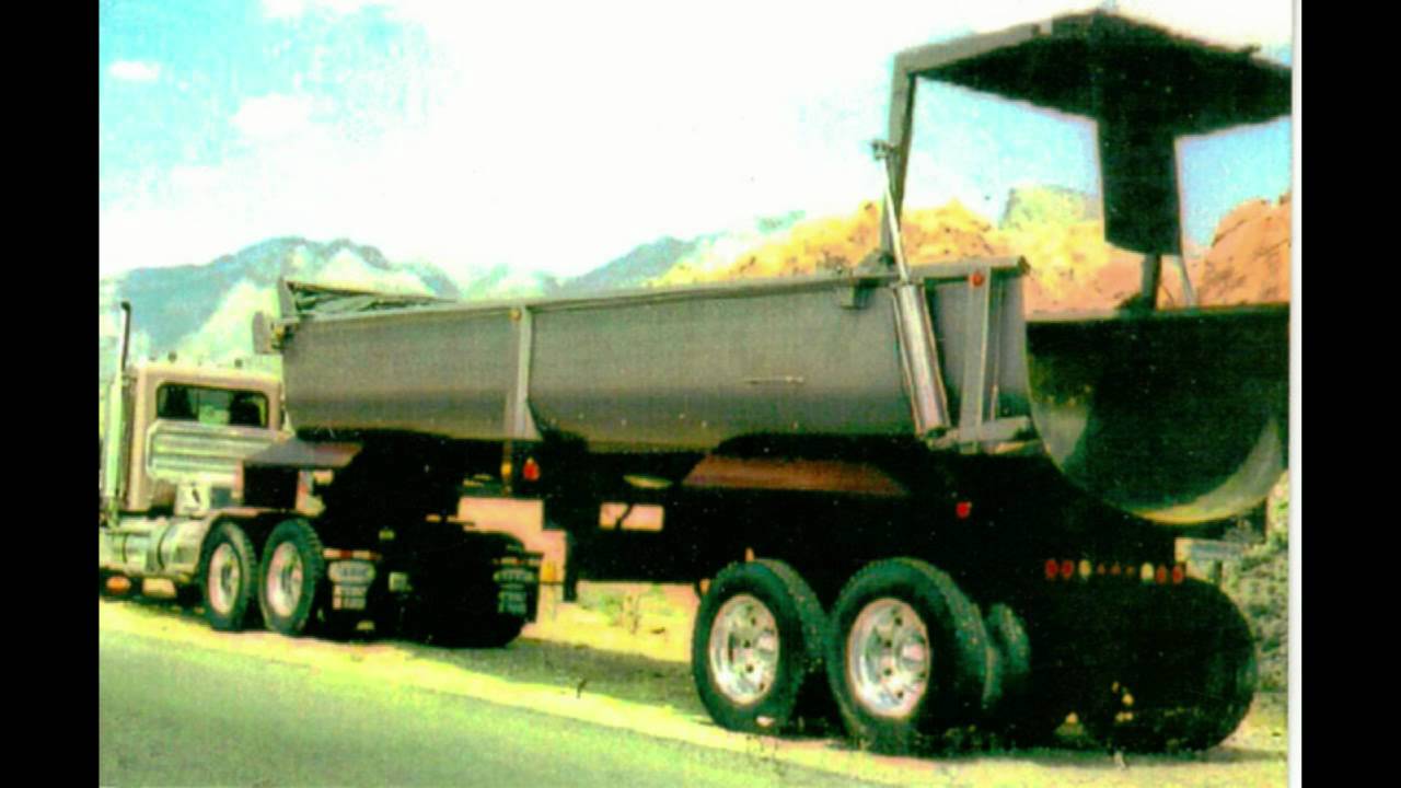 Hanson Trailers Custon Built Semi Truck  End Dump Trailers