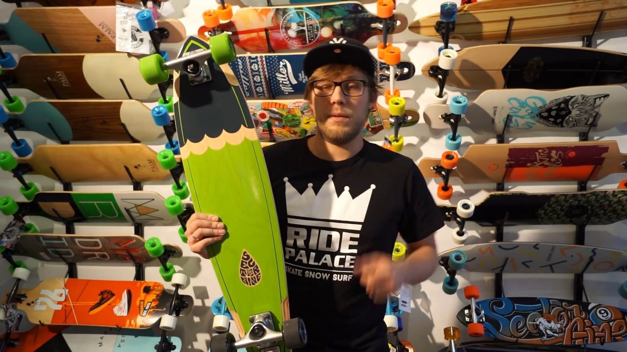 Sector9 Highline Green Blue Orange Longboard review | Longboardy.pl