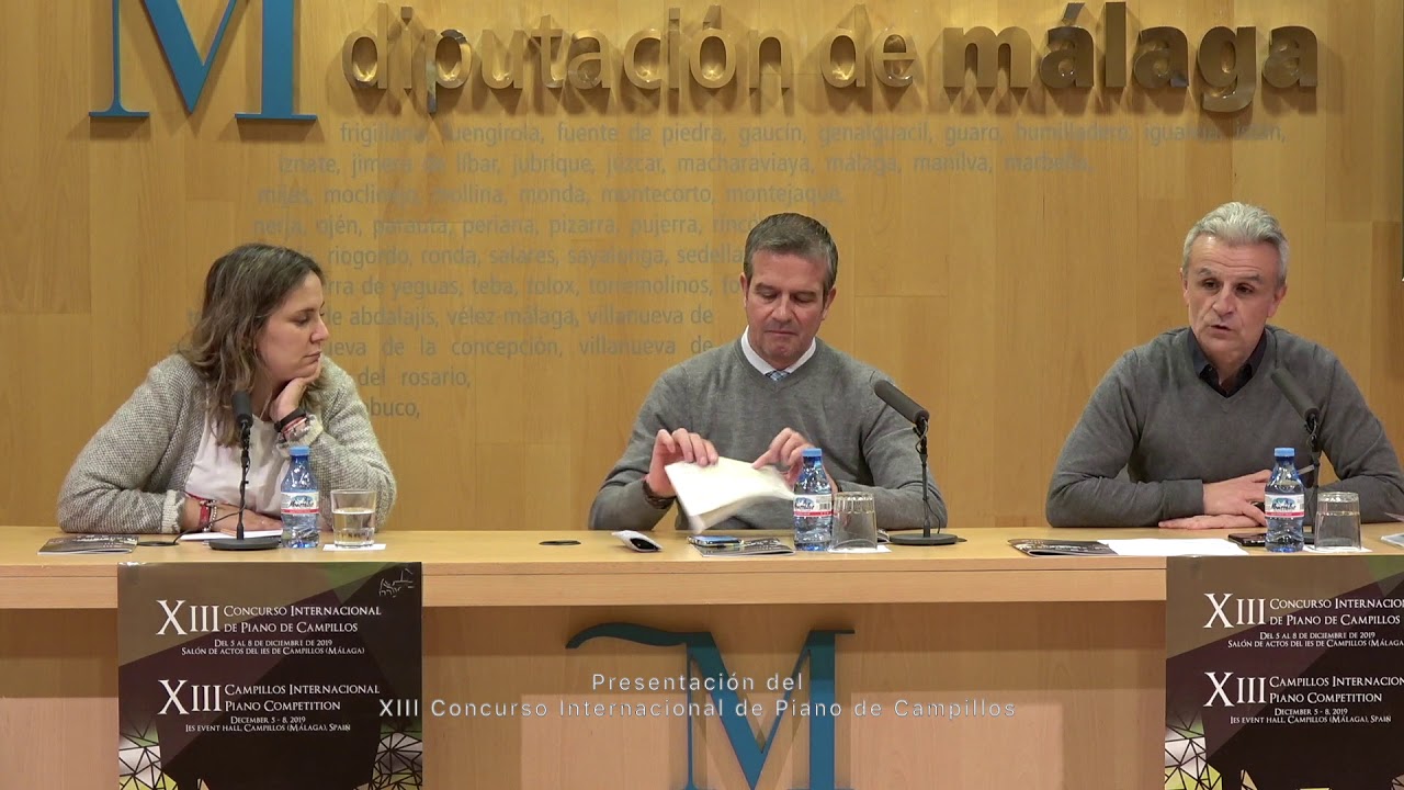 Presentación XIII Concurso Internacional de Piano