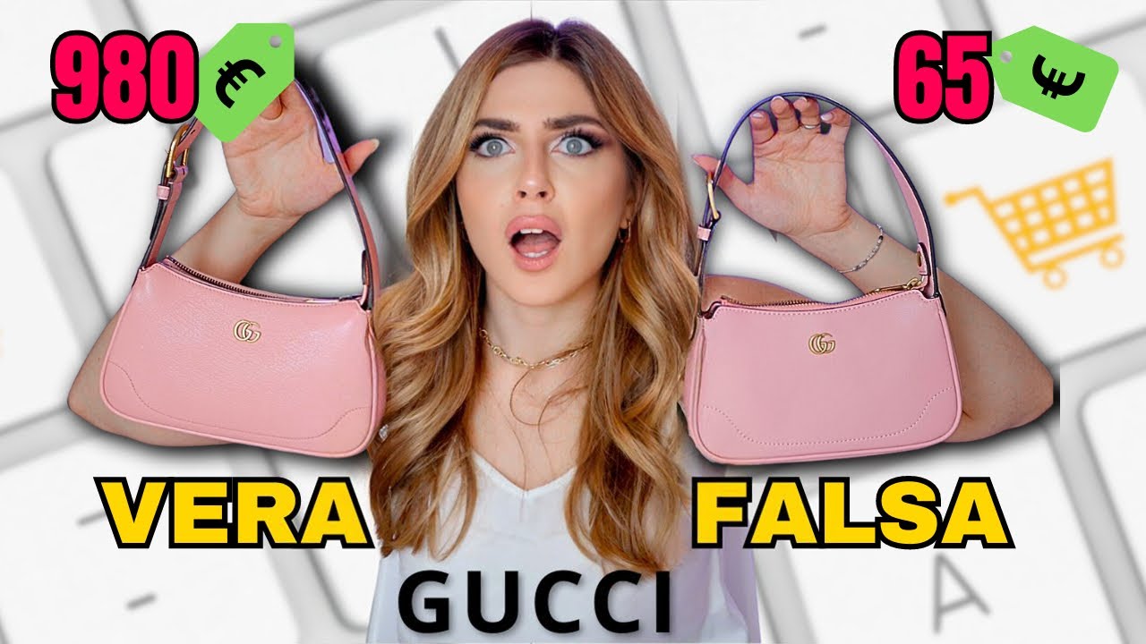 HO COMPRATO UNA GUCCI FALSA! trovate la differenza FAKE GUCCI VS REAL #fakegucci #review