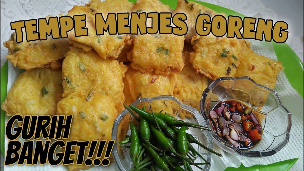 RESEP TEMPE MENJES GORENG TEPUNG LEBIH ENAK GURIH