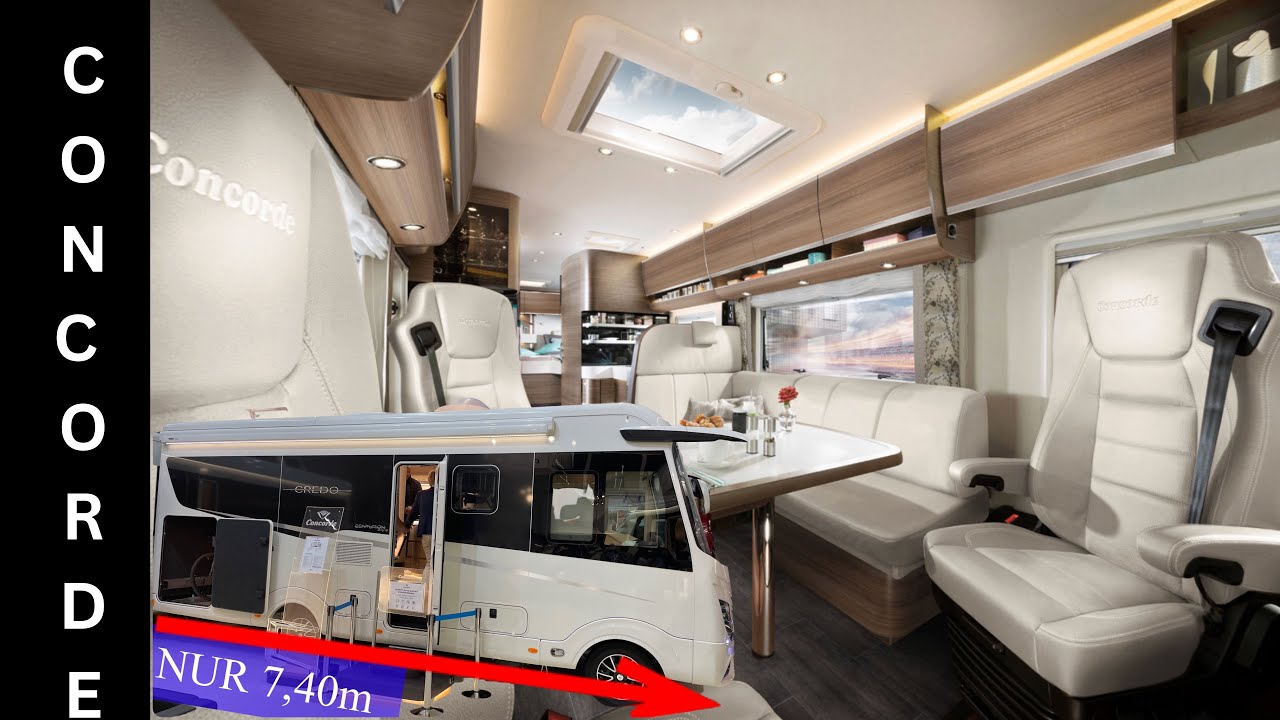 7,40m! LUXUS Liner | Concorde Credo 740 HI - CMT 2023