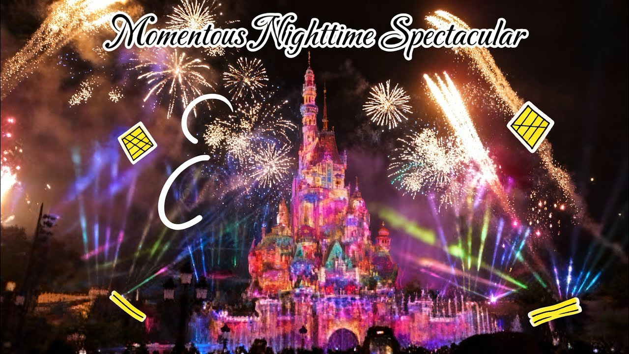 Momentous Nighttime Spectacular in Hong Kong Disneyland | December 10, 2025