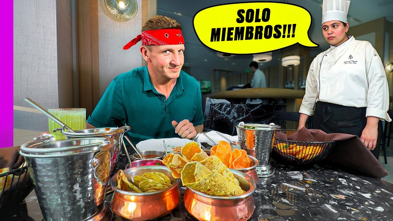 ¡Cena de 1000$ en Mumbai! ¡La comida callejera india llevada al siguiente nivel!