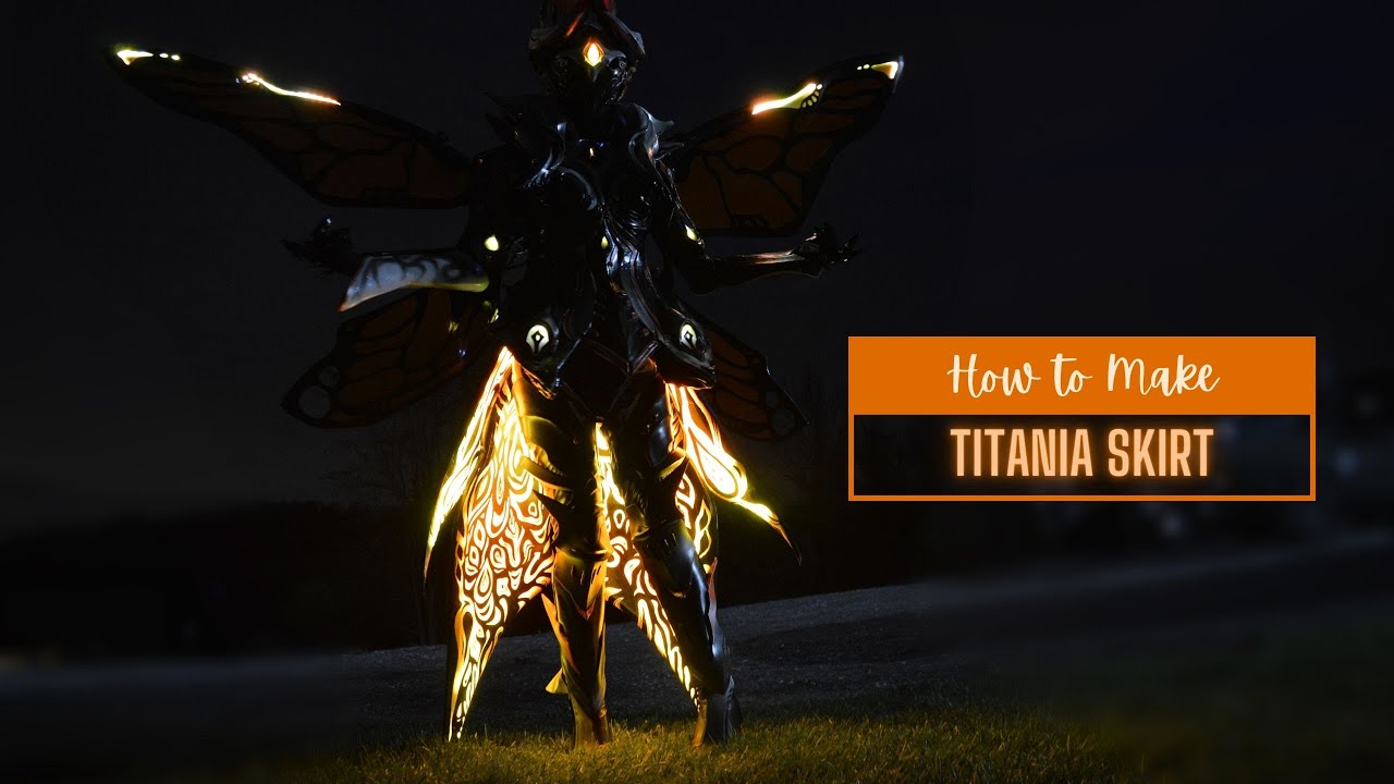 Titania Glowing Skirt Tutorial