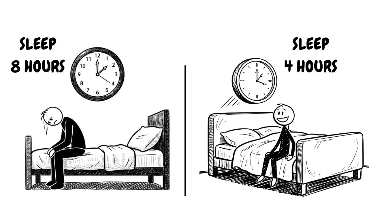 How to Sleep Less and Wake Up Fresh