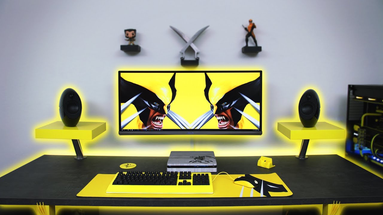 $7500 Ultimate Wolverine Desk Setup | Time Lapse