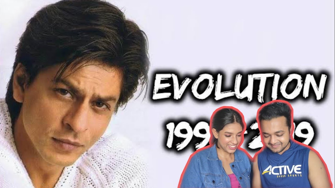 Shahrukh Khan Evolution | COUPLE REACTION | BOYFRIEND GIRLFRIEND REACTION